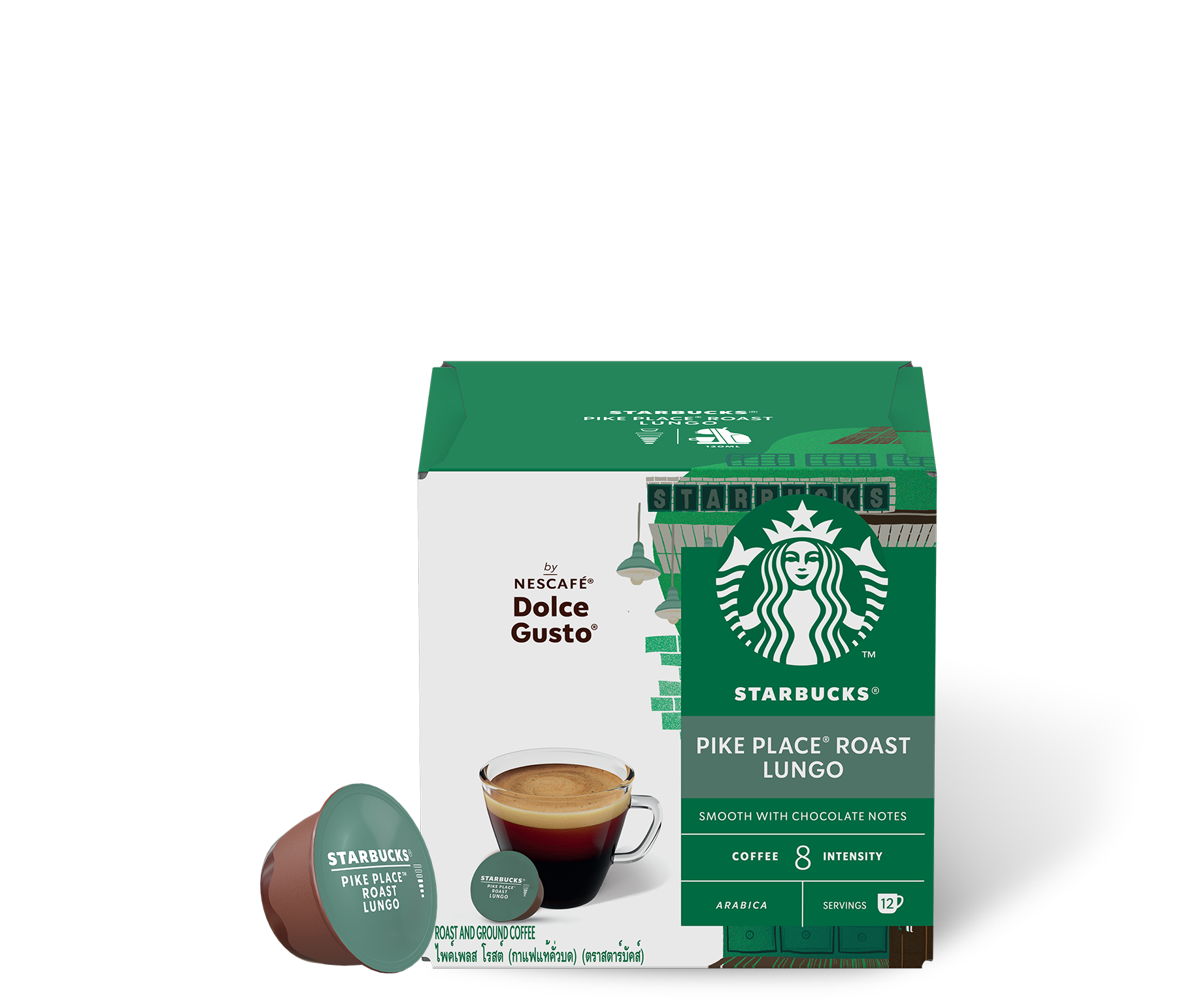 Pike Place® Roast by Nescafé® Dolce Gusto® | Starbucks® at Home